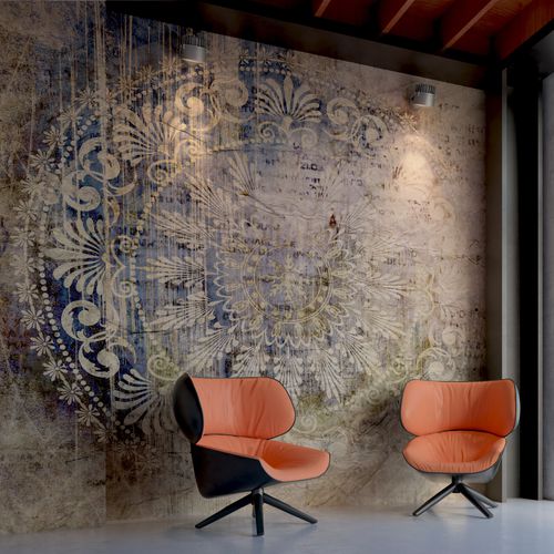 Moderne Tapete - HD-0240A - HD WALLS - Vinyl / Arabeskenmuster / Stoffoptik