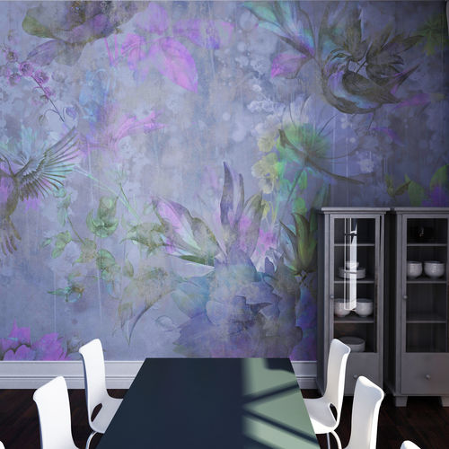Moderne Tapete - VIOLET REFLECTION - HD WALLS - Vlies / Seide / Vinyl