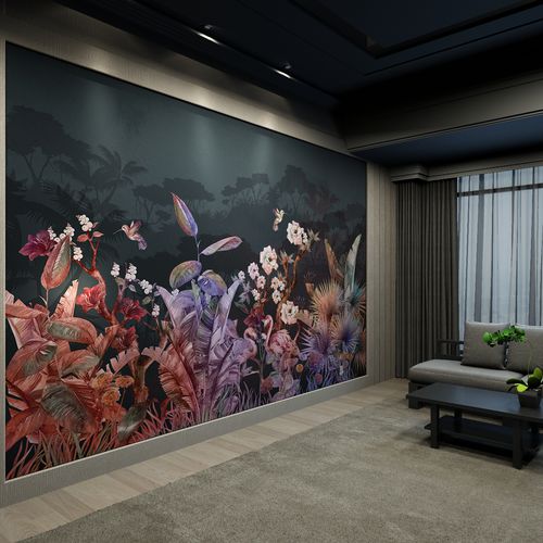 Moderne Tapete - ENCHANTED FLOWERS - HD WALLS - Vlies / Seide / Vinyl