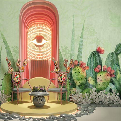 Tapete / originelles Design - AGAVE - HD WALLS - Vlies / Vinyl / Polyester