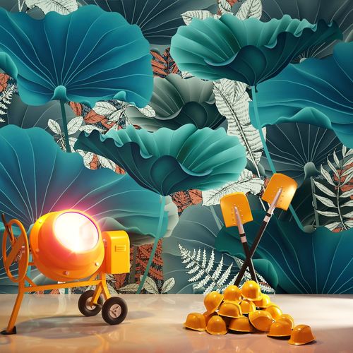 Tapete / originelles Design - REGALO VERDE - HD WALLS - Vlies / Vinyl / Polyester
