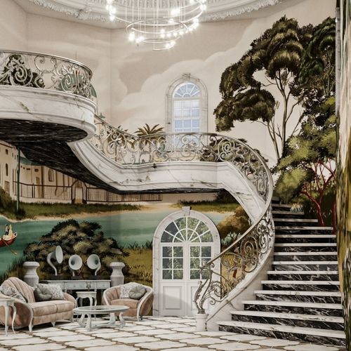 Tapete / originelles Design - HD2529 -ESSENZA - HD WALLS - Polyester / Vinyl / Panorama