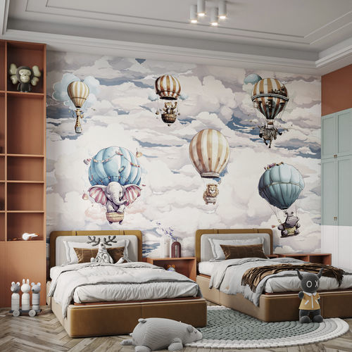 Moderne Tapete - RACE-TO-THE-CLOUDS-HDPG-03 - HD WALLS - Vlies / Vinyl / Kindermotiv