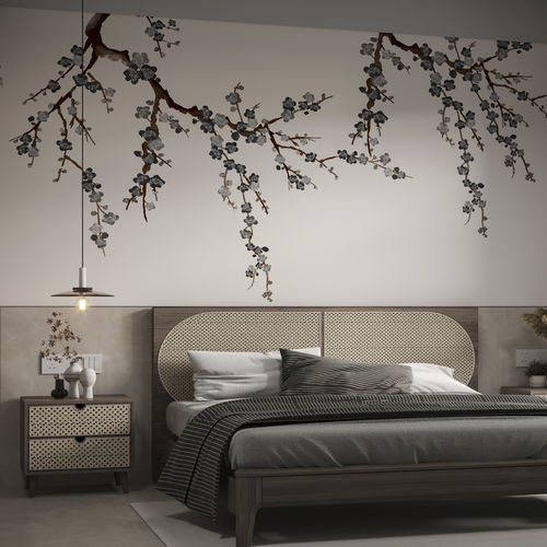 Tapete / originelles Design - HD2503 - WISTERIA - HD WALLS - Vlies / Bambus / PVC