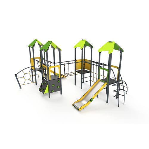Metall-Spielplatzgerät - 11034 - Astrus Playgrounds - PEHD / modular