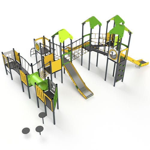 Metall-Spielplatzgerät - 11051 - Astrus Playgrounds - HDPE / modular