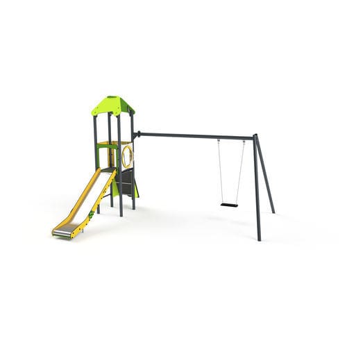 Metall-Spielplatzgerät - 11066 - Astrus Playgrounds - HDPE / modular