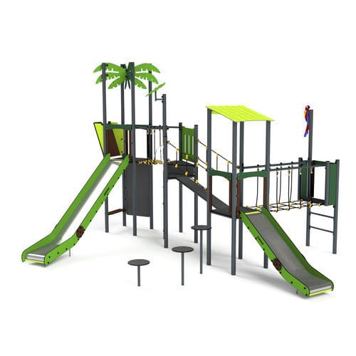 Metall-Spielplatzgerät - 11116 - Astrus Playgrounds - HDPE / modular