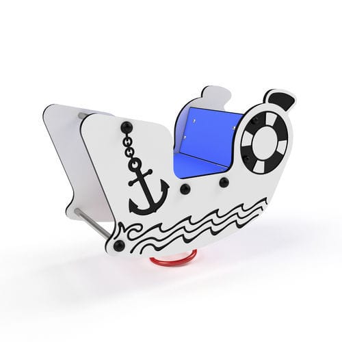 HDPE-Federwippe - 3404S SHIP - Astrus Playgrounds - Transport / 1 Person / Zweisitzer
