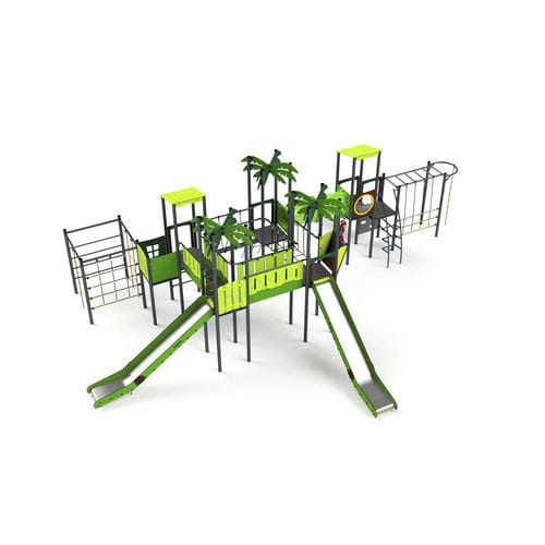 Metall-Spielplatzgerät - 11120 - Astrus Playgrounds - HDPE / modular