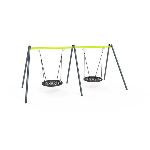 Metallschaukel - 3511S - Astrus Playgrounds - Spielplatz / doppelt