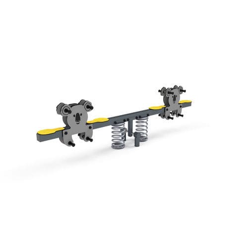 HDPE-Federwippe - KOALA - Astrus Playgrounds - Tier / Viersitzer