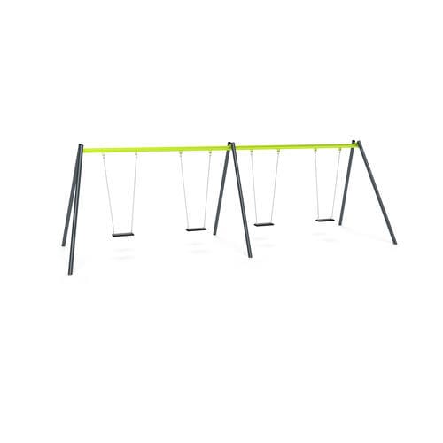 Schaukel / galvanisiertem Stahl - 3512S - Astrus Playgrounds - Spielplatz / Mehrfach
