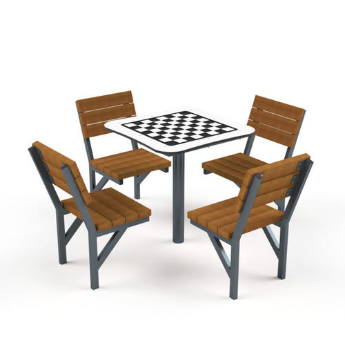Schachtisch für Außenbereich - 5029S - Astrus Playgrounds - modern / für öffentliche Bereiche / für Spielplätze