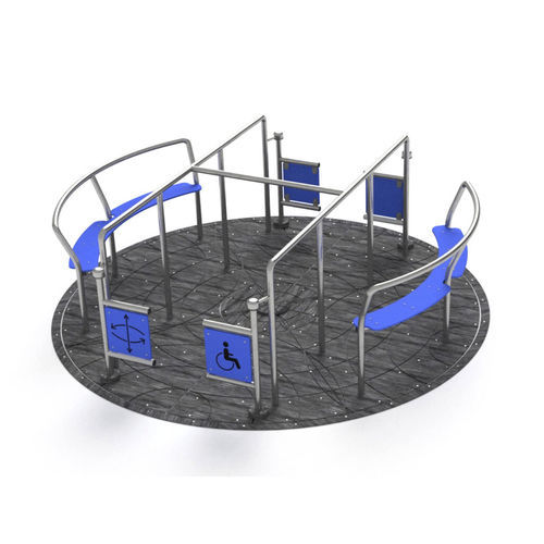 Spielplatz-Drehgerät / für Kinder - 3109S - Astrus Playgrounds - behindertenfreundlich / für Spielplätze