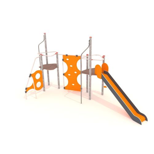 HDPE-Spielplatzgerät - CONJUNTO 3 - Grup Fabregas - Metall