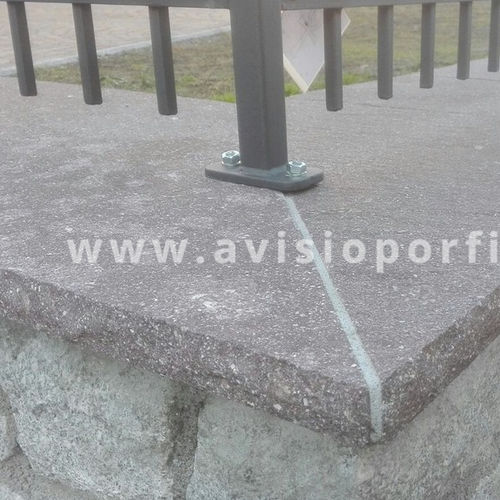 Mauerabdeckung für Gartenzäune - COVERS - Avisio Porfidi S.r.l. - Stein