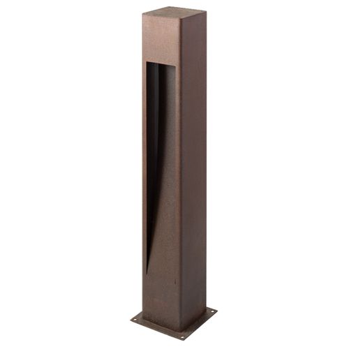 Leuchtpoller für Garten - ERMA - Co.E.M. S.r.l. - modern / COR-TEN®-Stahl / LED