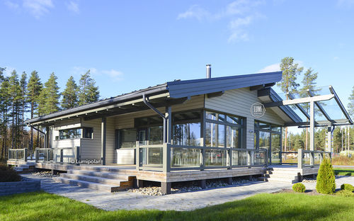 Fertigbauhaus - VALTERY 162 - Lumi Polar - umweltfreundlich / energiesparend / modern