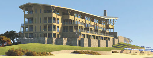 Fertigbau-Gebäude - CESME TURKEY - Lumi Polar - Brettschichtholz / für Hotels / modern