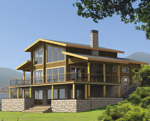 Fertigbau-Gebäude - PUTIAN CHINA - Lumi Polar - Brettschichtholz / für Privatgebrauch / modern