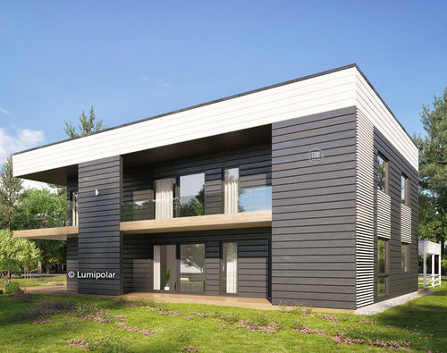 Modellhaus - IMPULSE 618 - Lumi Polar - umweltfreundlich / energiesparend / modern
