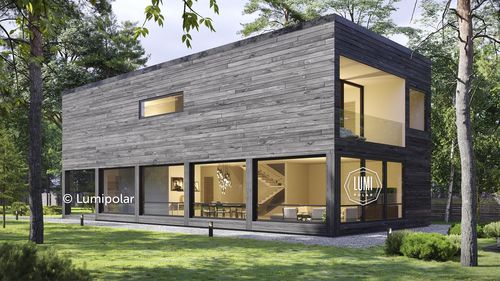 Modellhaus - BASTA 323 - Lumi Polar - modern / modern / minimalistisch