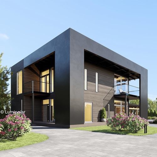 Modellhaus - CAPRISE 249 - Lumi Polar - modern / mit Terrasse / 2-Etagen
