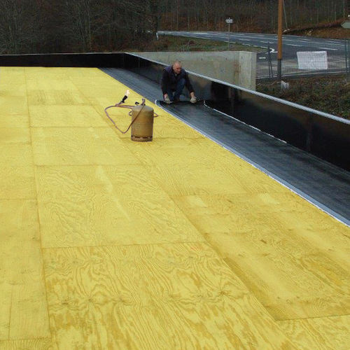 Sperrholzplatte für Bauanwendungen - TEBOPIN WEATHERSCREEN - Groupe THEBAULT - für Boden / Wand / für Dach