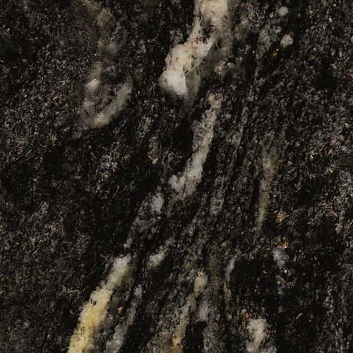 Granitsteinplatte - COSMIC BLACK - CERESER - für Fußboden / für Fassaden / wandmontiert