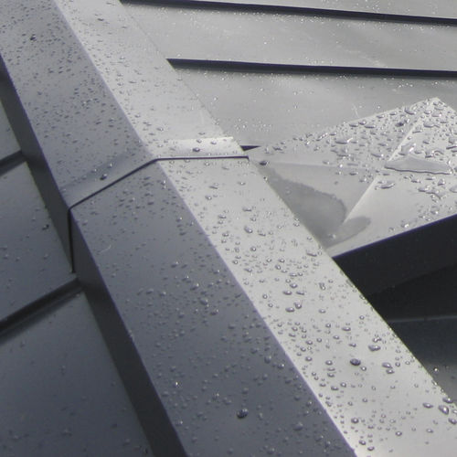 Profiliertes Blech - COLOFER® ROBUST - voestalpine - gewölbt / Struktur / Stahl