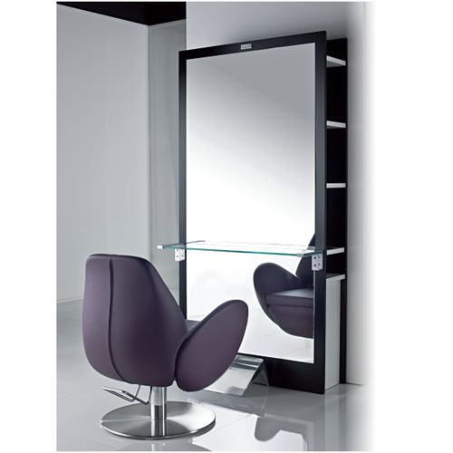 Moderner Schminktisch - STATE S - Ceriotti - Glas / Aluminium / melaminbeschichtet