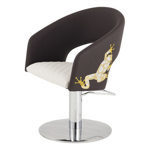 Moderner Friseurstuhl - MARICA - Ceriotti - Polyurethanschaum / Aluminium / Holz