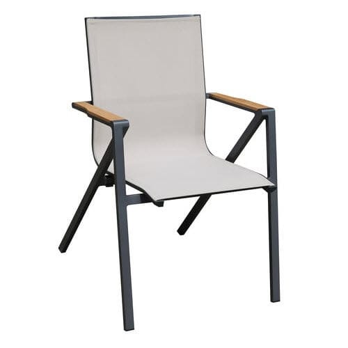 Moderner Stuhl - SOHO - Pircher - für den Innenraum / Textilene / Gestell aus Aluminium
