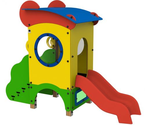Gerade Rutsche - LÓRIS  - Bragmaia - für Spielplätze