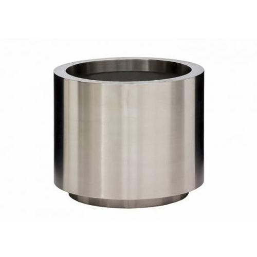 Edelstahl-Pflanzkübel - NR. 10051 series - Ekikranj - galvanisiertem Stahl / pulverbeschichteter Stahl / rund