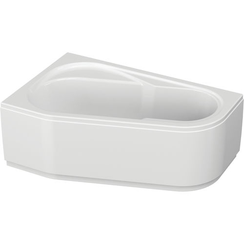 Badewanne für Eckeinbau - LIDO - Aquaestil plus - Acryl / Wassermassage / Thermal