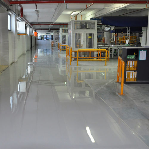 Dekorputz-Bodenbelag - L'UNICFLOOR ML40 - UNICA - Beton / für den Innenraum / für starke Begehung