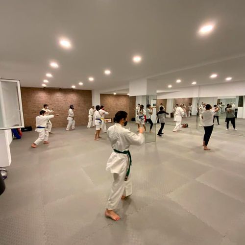 Bodenbelag zum Einrasten - TATAMI  - Geometriktarget - Schaumstoff / für den Innenraum / für Lehrzwecke