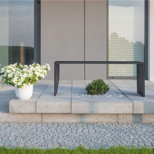 Moderne Bank für den öffentlichen Raum - REGULAR SLIM  - Modern Line - Beton / handgefertigt