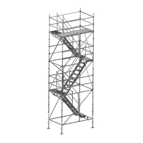 Viertelgewendelte Treppe - 90-3023Z - Comipont S.p.A. - Metallstufen / mit Edelstahlstruktur / Industrie