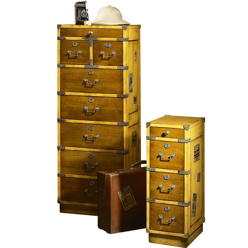 Holz-Schreibtischcontainer - AV-139 - Félix Monge - mit 3 Schubladen / mit Schlüssel