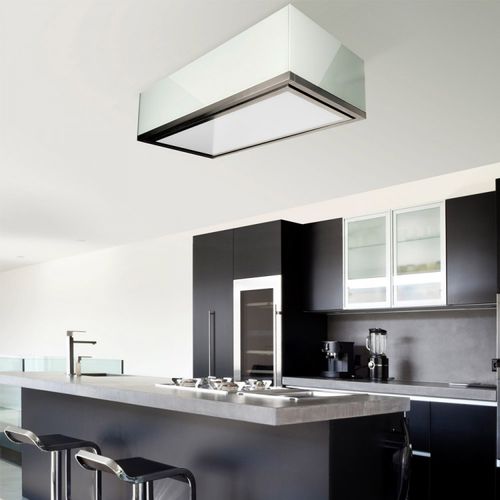 Inseldunstabzug - LA-120-LUMEN - Luxair Cooker Hoods Kitchen Extractors - mit integrierter Beleuchtung / originelles Design