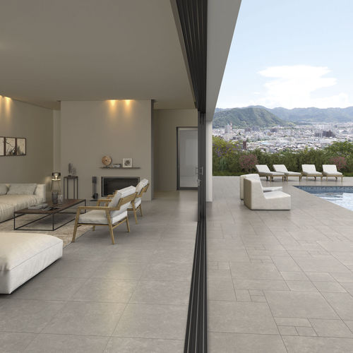 Feinsteinzeugfliesen - LUNA - Aleluia Ceramicas S.A - in Naturoptik / für den Innenraum / für Badezimmer