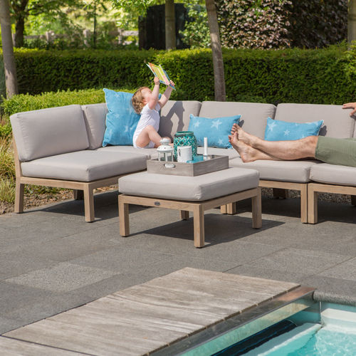 Modulsofa - SAO LUIS - Hartman Outdoor Products BV - modern / für Garten / grau