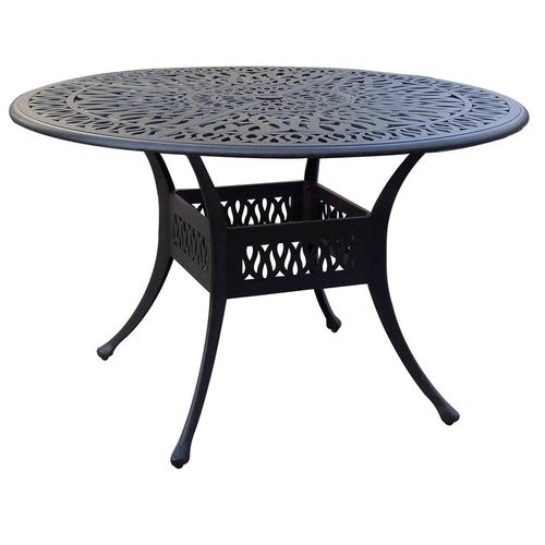 Moderner Esstisch - AMALFI - Hartman Outdoor Products BV - Aluminiumguss / rund / für Privatgebrauch