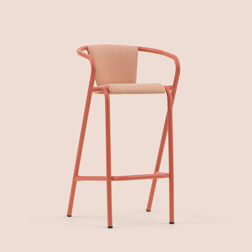 Moderner Barstuhl - BICAstool INBORN - BICA chair - für den Innenraum / Stoff / Metall