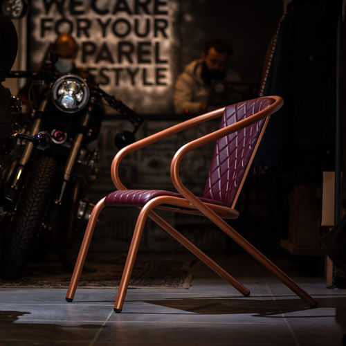 Moderner Sessel - BICAlounge &amp; BICAchair GENTS - BICA chair - Leder / Polster / Farbe anpassbar
