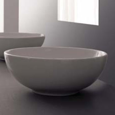 Aufsatzwaschbecken - SFERA - IOTTI BY MENOZZI - Keramik / rund / modern