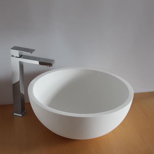 Aufsatzwaschbecken - ROTONDO - STANO - Corian® / rund / modern